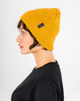 Beanie Senfgelb