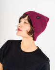 Beanie Weinrot