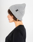 Beanie Hellgrau