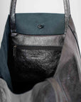 Tote Bag Anthrazit Metallic