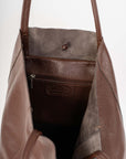 Tote Bag Dunkelbraun