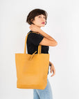 Tote Bag Senfgelb