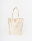 Tote Bag Gold Metallic