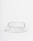 Clutch Silber Metallic