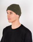 Beanie Olivegrün