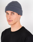Beanie Dunkelgrau