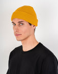 Beanie Senfgelb