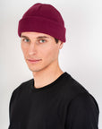 Beanie Weinrot