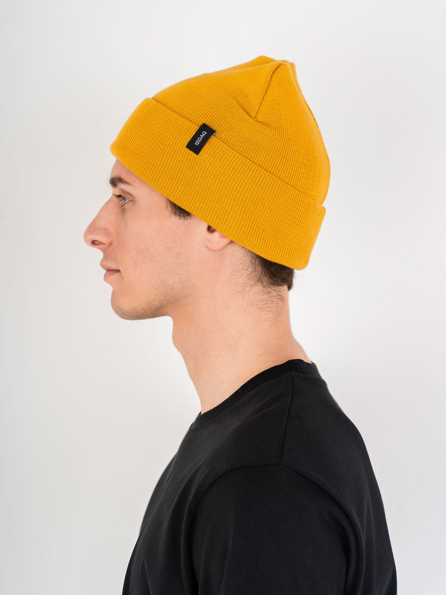 Beanie Senfgelb