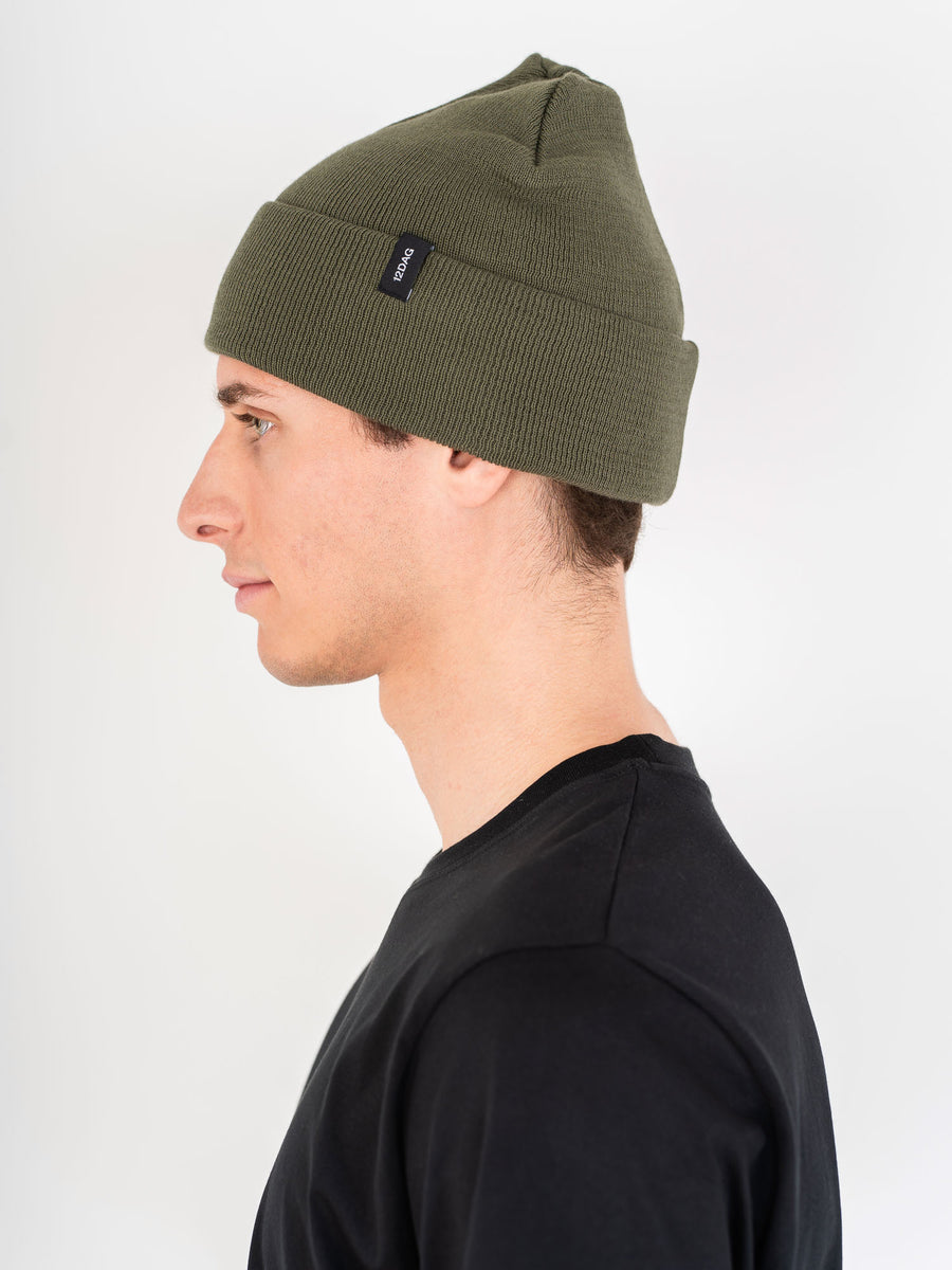 Beanie Olivegrün