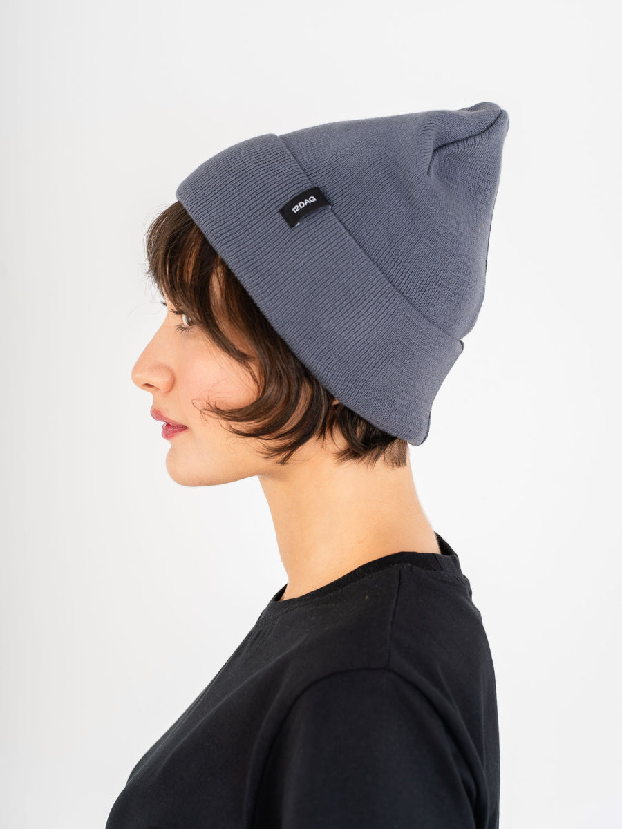 Beanie Dunkelgrau