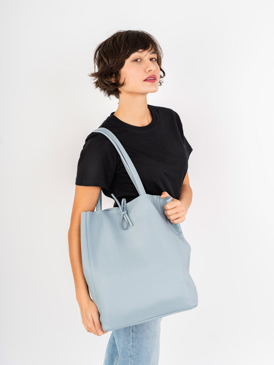 Tote Bag Pastelblau
