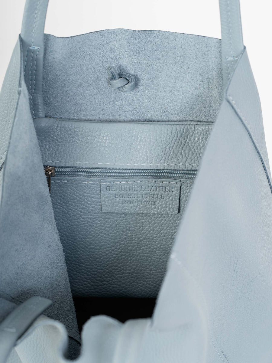 Tote Bag Pastelblau