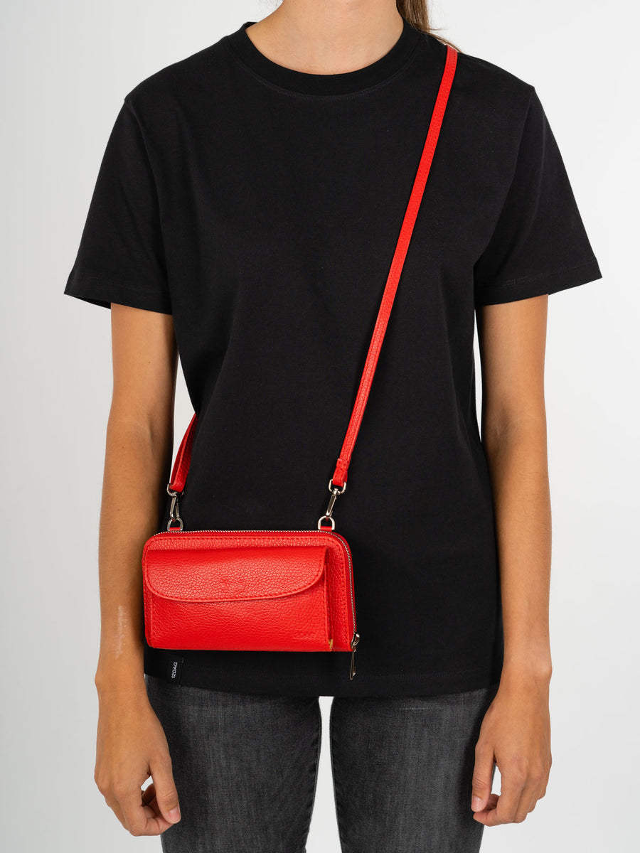 Wallet & Smartphone Bag Red